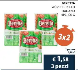 Coop BERETTA WÜRSTEL POLLO ITALIANO offerta