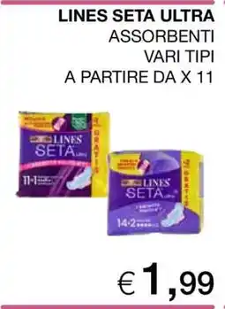 Coop LINES SETA ULTRA offerta