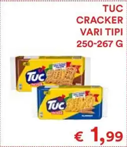 Coop TUC Cracker vari tipi offerta