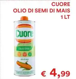 Coop CUORE OLIO DI SEMI DI MAIS offerta