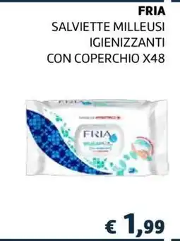 Coop FRIA SALVIETTE MILLEUSI IGIENIZZANTI CON COPERCHIO X48 offerta