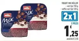 Conad Yogurt mix müller offerta