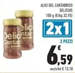 Conad Alici del cantabrico delicius offerta