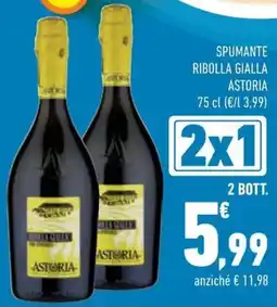 Conad Spumante ribolla gialla astoria offerta