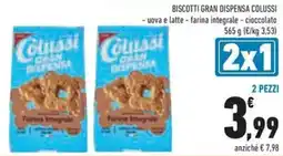 Conad Biscotti gran dispensa colussi offerta