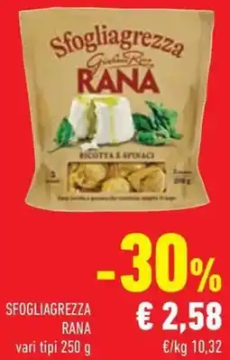 Conad Superstore Sfogliagrezza Rana offerta