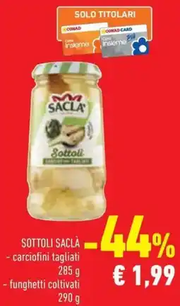 Conad Superstore Sottoli Saclà offerta