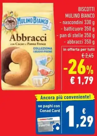 Conad Superstore Biscotti Mulino Bianco offerta