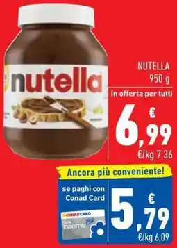 Conad Superstore Nutella offerta