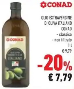 Conad Superstore Olio extravergine di oliva italiano Conad offerta