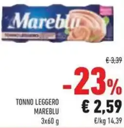 Conad Superstore Tonno leggero Mareblu offerta