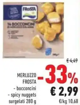 Conad Superstore Merluzzo Frosta offerta