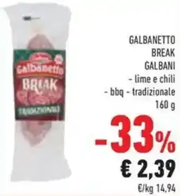 Conad Superstore Galbanetto break Galbani offerta