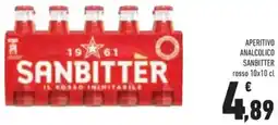 Conad Superstore Aperitivo analcolico Sanbitter offerta