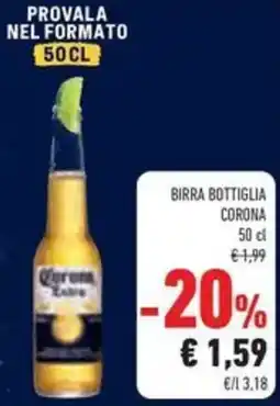 Conad Superstore Birra bottiglia Corona offerta