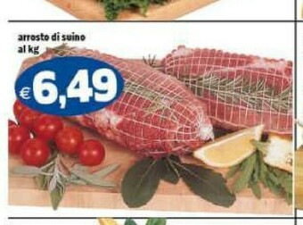 Il Castoro Supermercati Arrosto di suino offerta