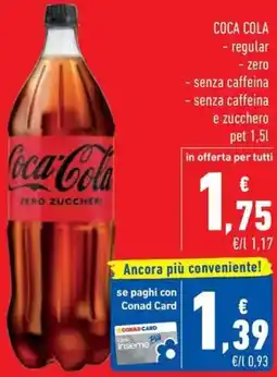 Conad Superstore Coca cola offerta