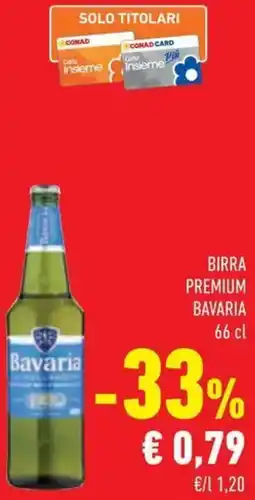Conad Superstore Birra premium Bavaria offerta