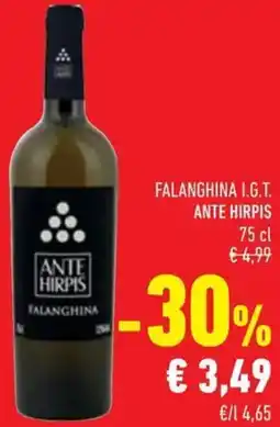 Conad Superstore Falanghina i.g.t. Ante Hirpis offerta