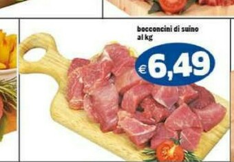 Il Castoro Supermercati Bocconcini di suino offerta