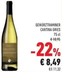 Conad Superstore Gewürztraminer cantina gries offerta