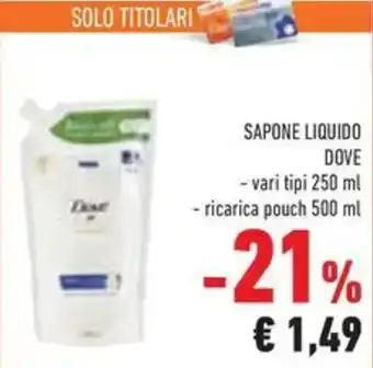 Conad Superstore Sapone liquido Dove offerta