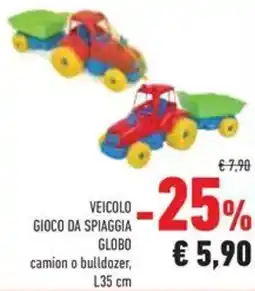 Conad Superstore Veicolo gioco da spiaggia globo offerta