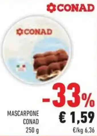Conad Superstore Mascarpone Conad offerta