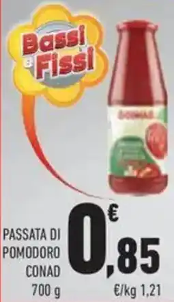 Conad Superstore Passata di pomodoro Conad offerta