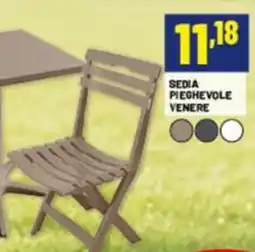 Risparmio Casa Sedia pieghevole venere offerta