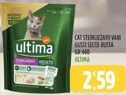 Rossotono Carrefour Cat sterilizzato secco busta ultima offerta