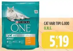 Rossotono Carrefour Cat Purina One offerta