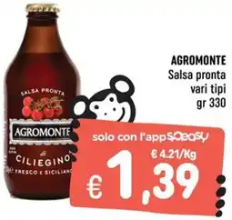 Rossotono Carrefour Agromonte salsa pronta offerta