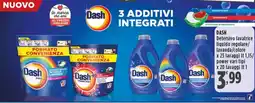 Rossotono Carrefour Dash Detersivo lavatrice liquido regolare/ lavanda/colore offerta