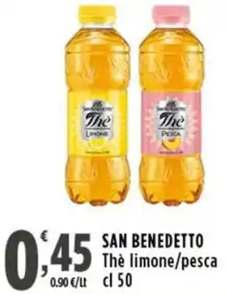 Rossotono Carrefour San benedetto the limone/pesca offerta