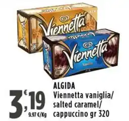 Rossotono Carrefour Algida Viennetta vaniglia/ salted caramel/capuccino offerta