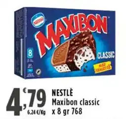 Rossotono Carrefour Nestlé maxibon classic offerta