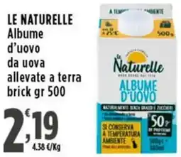 Rossotono Carrefour Le naturelle albume d'uovo da uova allevate a terra brick offerta