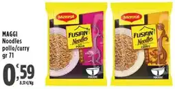 Rossotono Carrefour Maggi noodles pollo/curry offerta