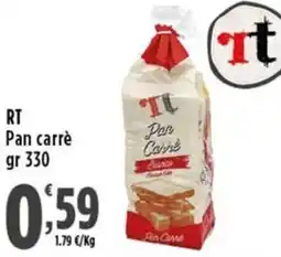Rossotono Carrefour RT Pan carrè offerta