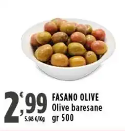 Rossotono Carrefour Fasano olive olive baresane offerta