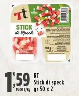 Rossotono Carrefour RT Stick di speck offerta