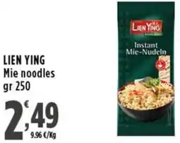 Rossotono Carrefour Lien ying mie noodles offerta