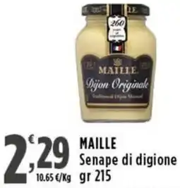 Rossotono Carrefour Maille senape di digione offerta