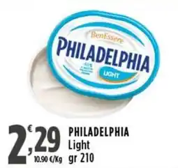 Rossotono Carrefour Philadelphia light offerta