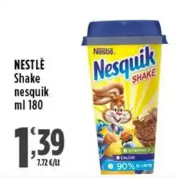 Rossotono Carrefour Nestlè shake nesquik offerta