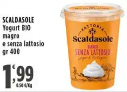 Rossotono Carrefour Scaldasole yogurt bio magro e senza lattosio offerta