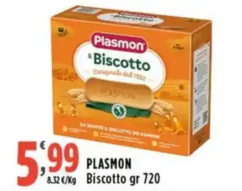 Rossotono Carrefour Plasmon Biscotto offerta