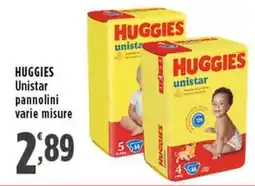 Rossotono Carrefour Huggies unistar pannolini offerta