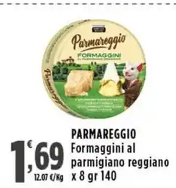 Rossotono Carrefour Parmareggio formaggini al parmigiano reggiano offerta